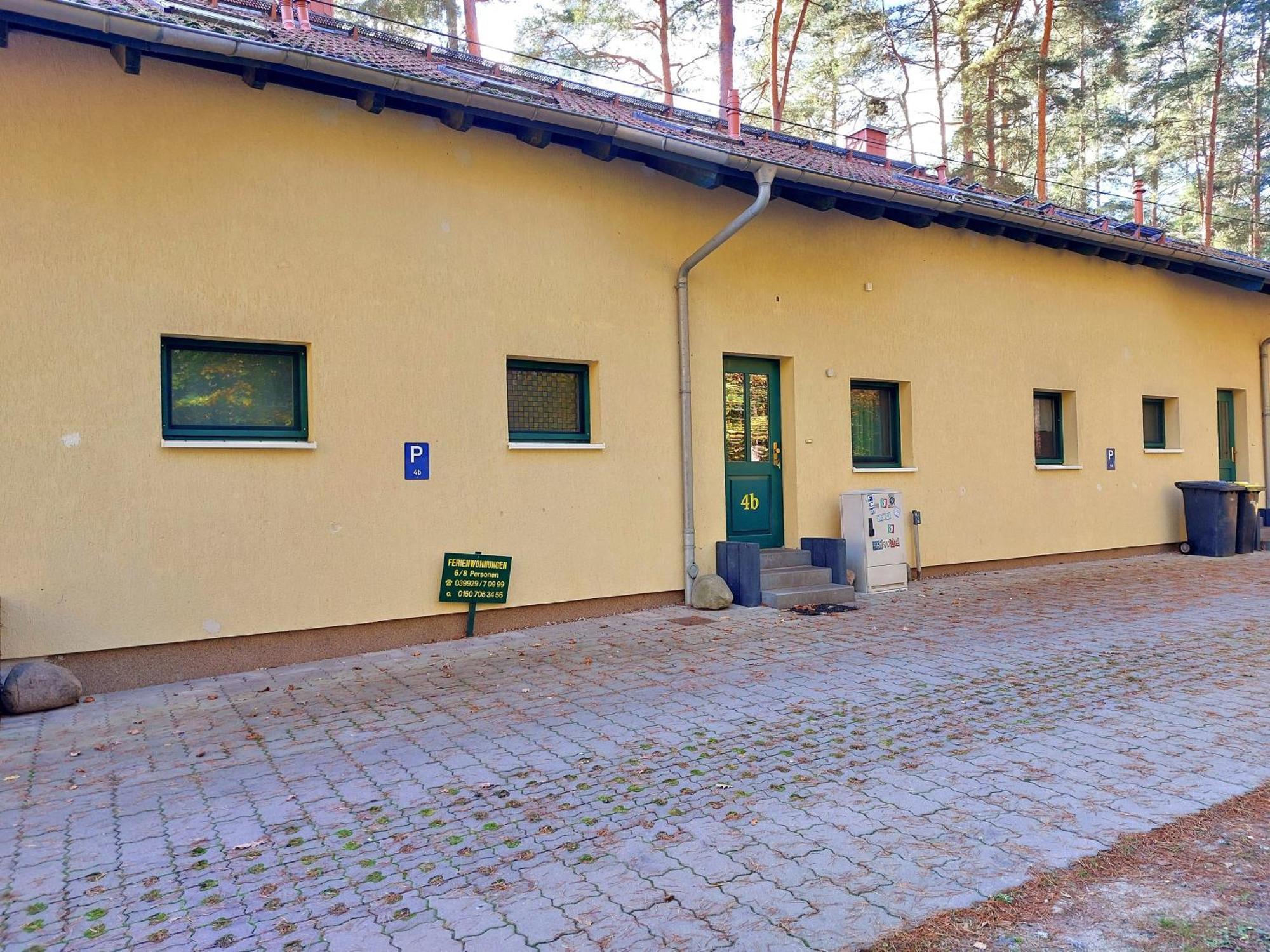 Ferienhaus Waldschneise B Am Jabeler See Esterno foto